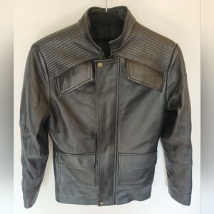 Women's Stylish Black Leather Jacket